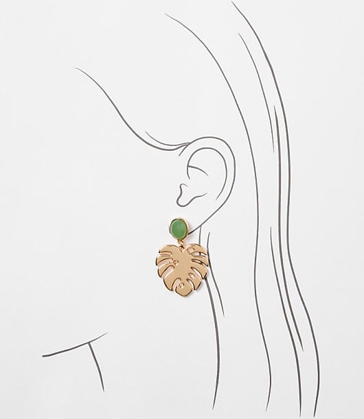Palm Drop Earrings