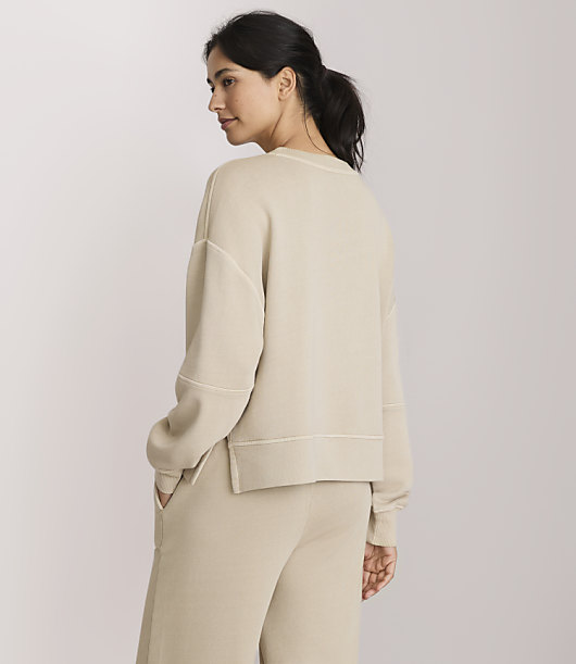 Lou & Grey Garment Dyed Terrysoft Top