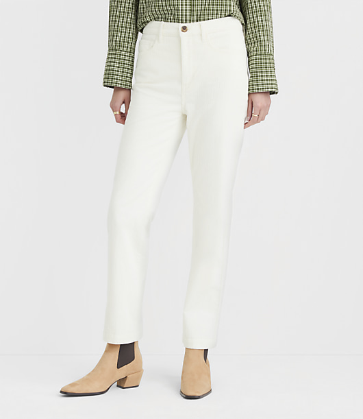 Tall Straight Corduroy Pants