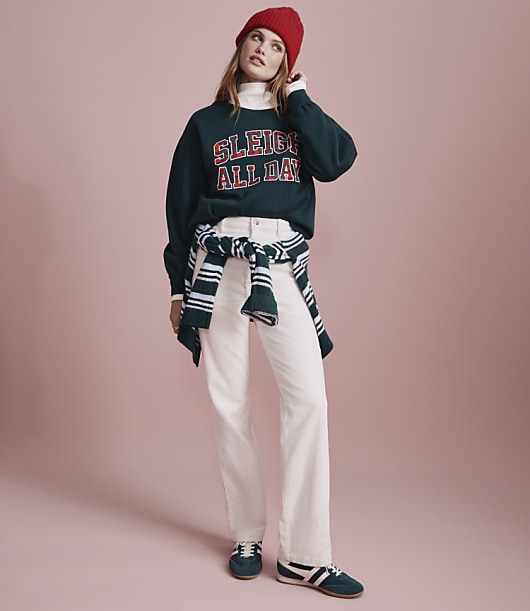Tall Straight Corduroy Pants