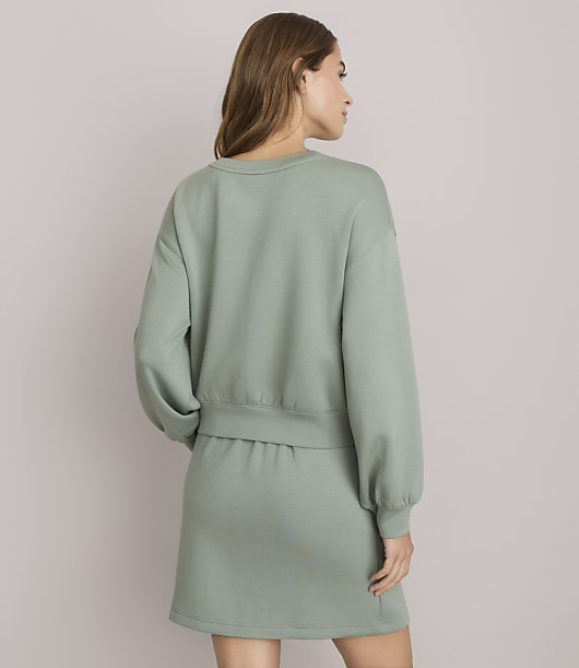 Lou & Grey Scubasoft Gathered Hem Top