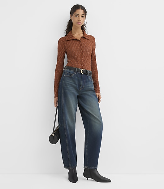 Geo Lace Shirt