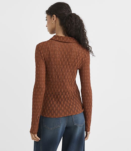 Geo Lace Shirt