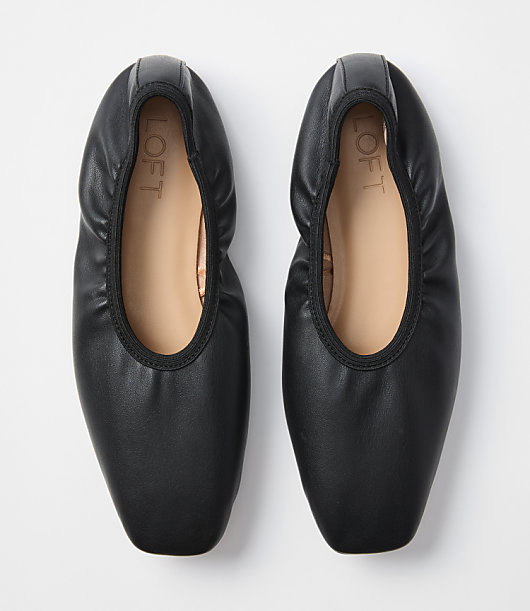 Soft Square Toe Ballet Flats