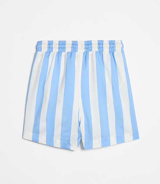 LOFT x Mon Coeur UPF 50+ Recycled Fishing Net Blue Cabana Swim Trunk