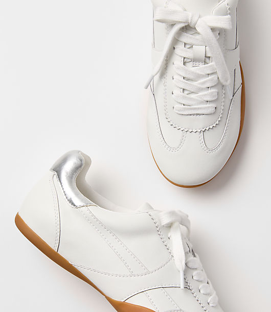 LOFT Versa Leather Sneakers