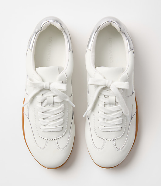 LOFT Versa Leather Sneakers