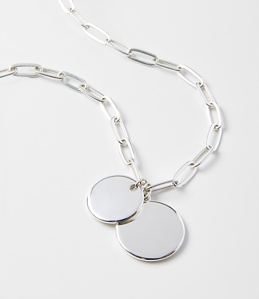 Coin Charm Necklace