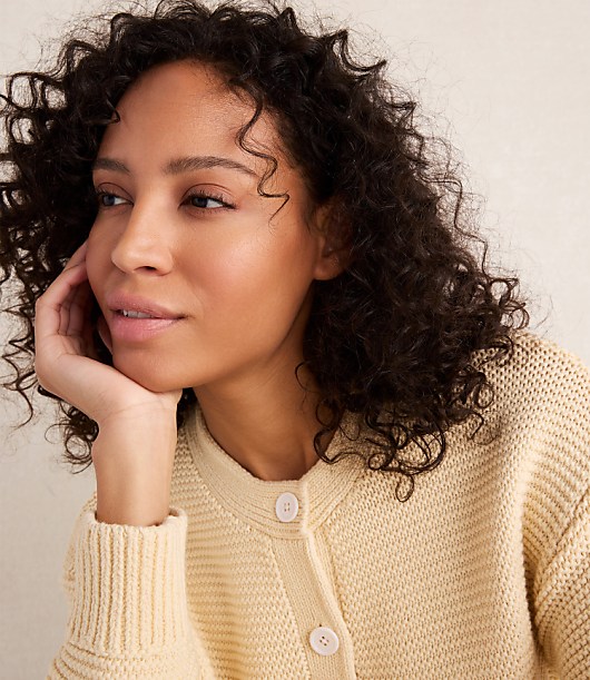 Haven Well Within Cotton Link Stitch Cardigan