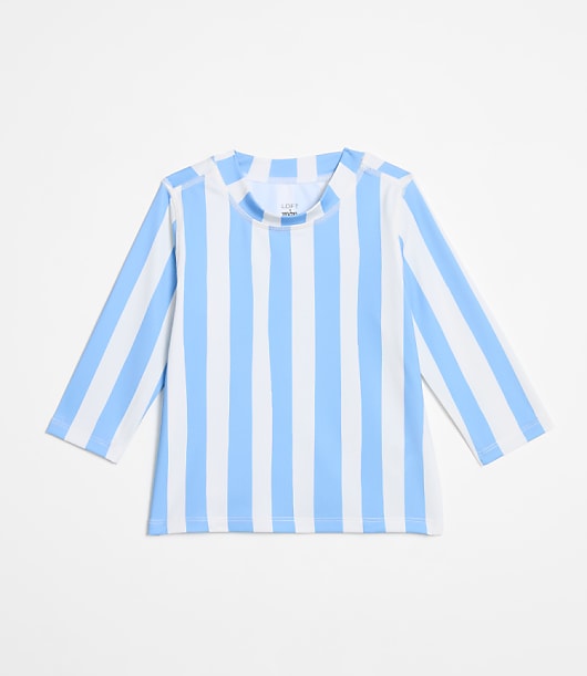 Loft LOFT x Mon Coeur UPF 50+ Recycled Polyester Blue Cabana Rashguard