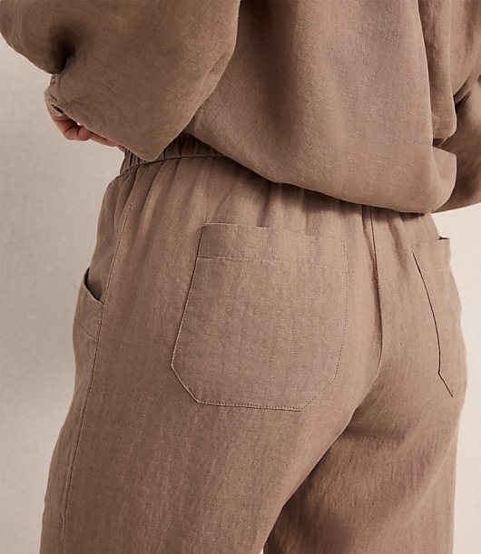Haven Well Within Linen Straight Leg Pants