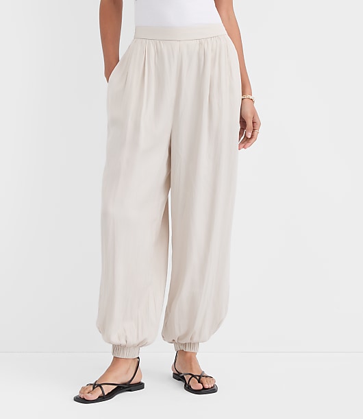 Petite Balloon Pants