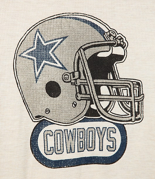 Junk Food Dallas Cowboys Helmet Crop Thermal