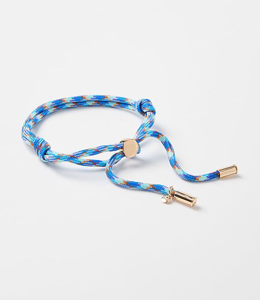 Loft Rope Pull Tie Ankle Bracelet