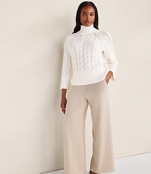 Haven Well Within Organic Cotton Mock Neck Sweater