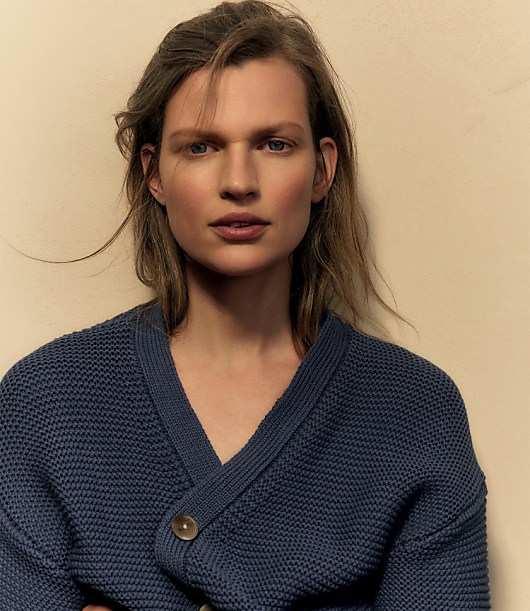 Haven Well Within Organic Cotton Link Stitch Cardigan