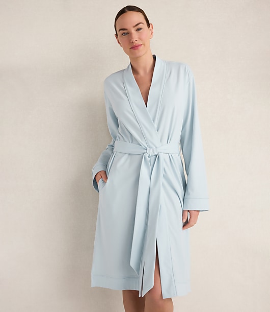 Loft Haven Well Within Organic Cotton Jersey Robe
