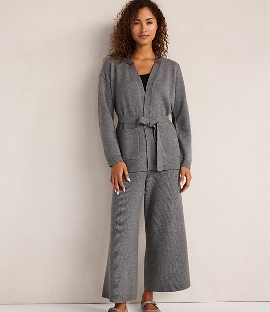 Haven Well Within Cotton Blend Belted Cardigan