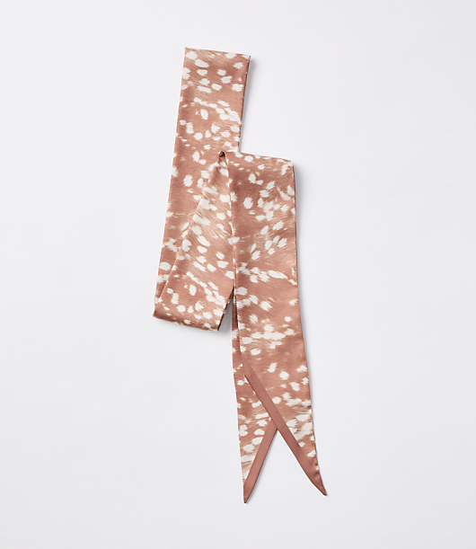 Spotted Skinny Scarf
