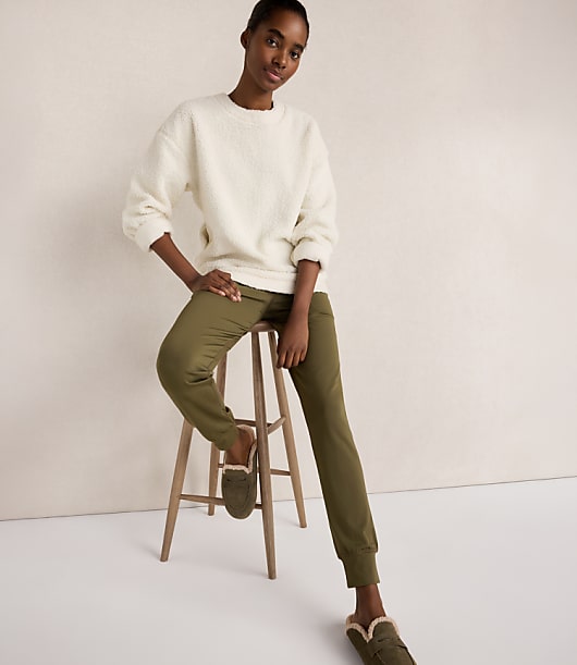 Haven Well Within Suede and Sherpa Moccasin Clogs