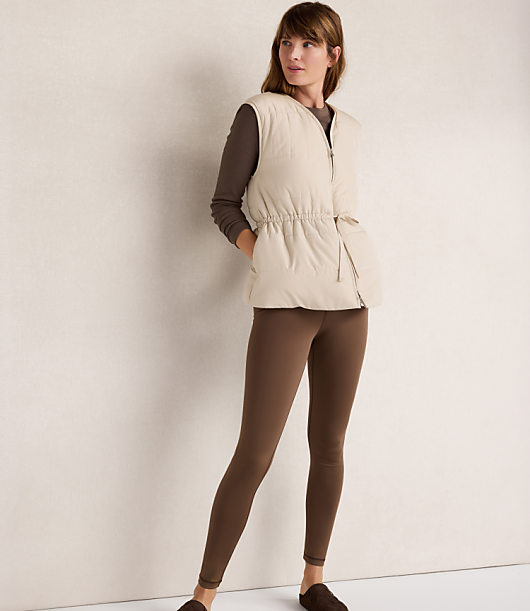 Haven Well Within Balance Woven Quilted Puffer Vest
