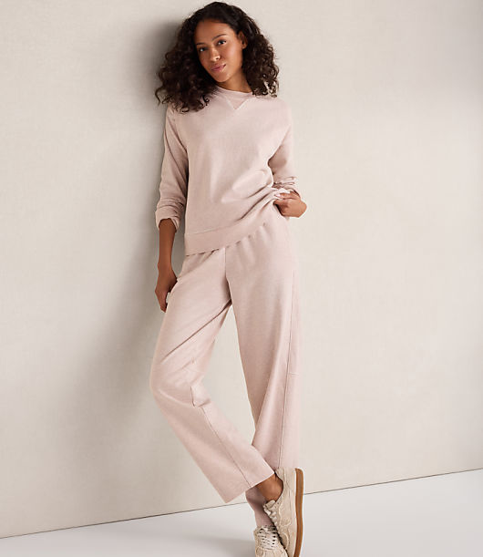 Haven Well Within Organic Cotton Terry Crewneck