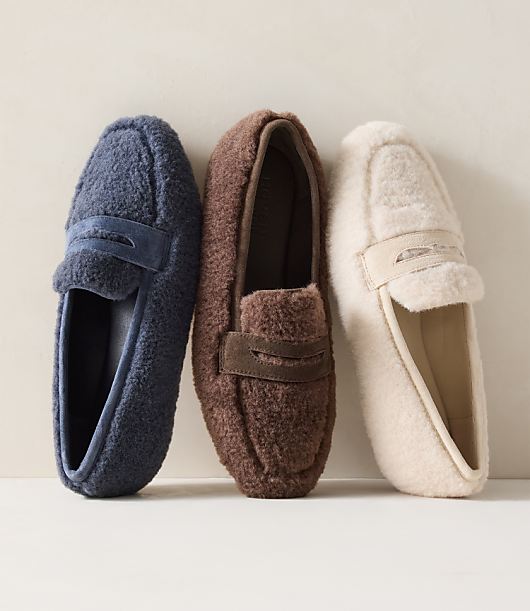 Haven Well Within Sherpa and Leather Moccasins