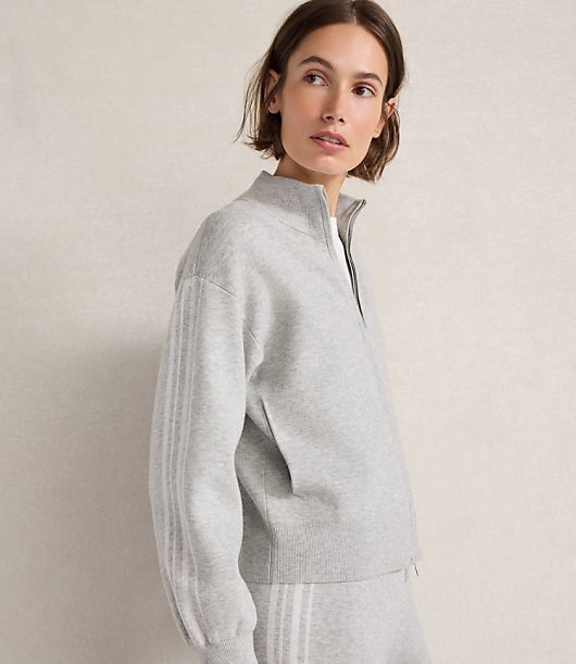 Haven Well Within Side Stripe Zipper Cardigan