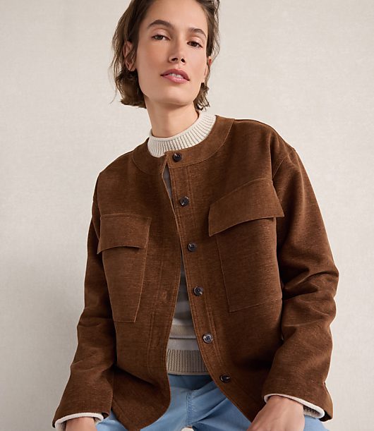 Haven Well Within Plush Velveteen Jacket