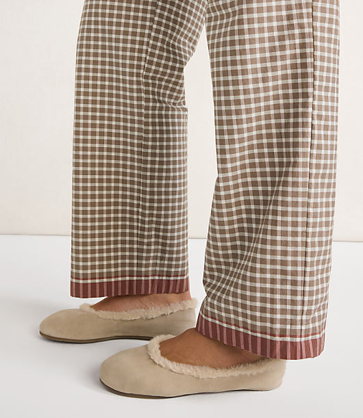 Haven Well Within Suede and Faux Fur Ballet Flats