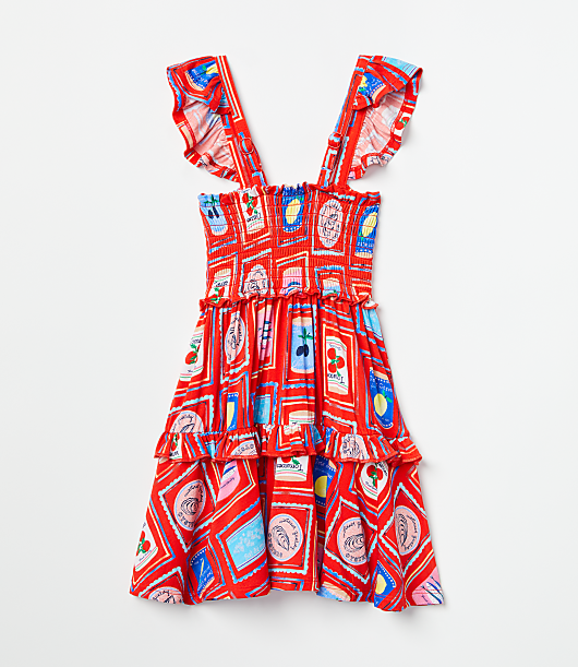 Posh Peanut x LOFT Smocked Babydoll Dress