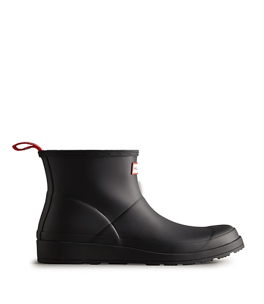 Hunter Play Short Rain Boots - Black