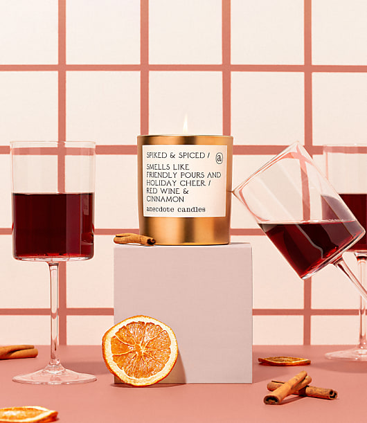 Anecdote Candles Spiked & Spiced Gold Tumbler Candle