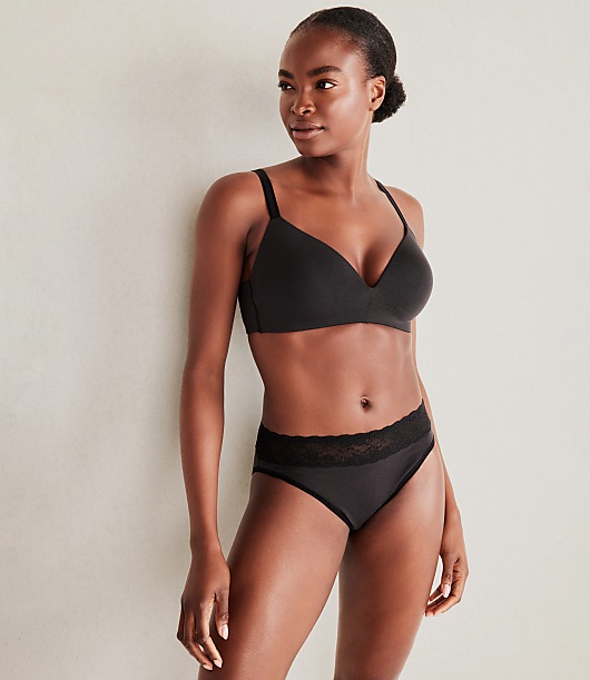 Loft Haven Well Within Cotton Bliss Lightly-Lined No-Wire T-Shirt Bra