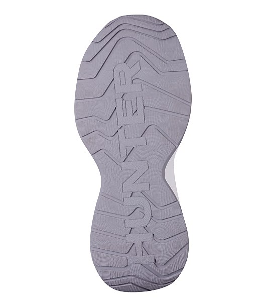 Hunter Tulip Round Toe Lace-Up Casual Sneakers - Mineral Grey