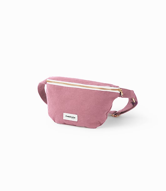 Loft Rivedroite Custine Waist Bag in Stonewash Denim