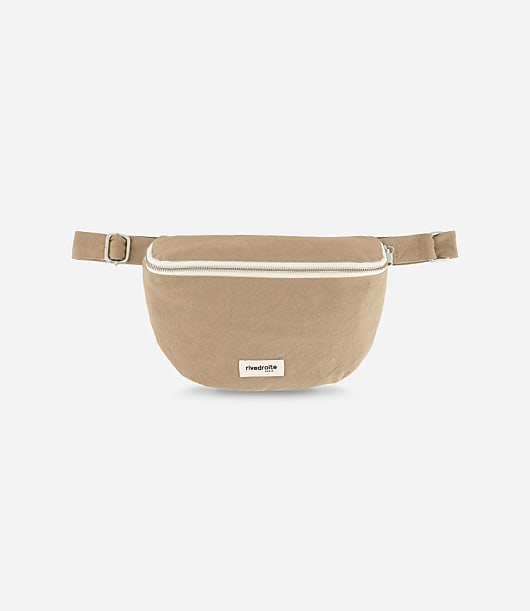 Loft Rivedroite Custine Waist Bag in Stonewash Denim