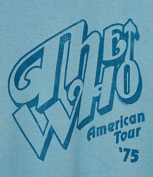 Junk Food The Who American Tour '75 Original Tee