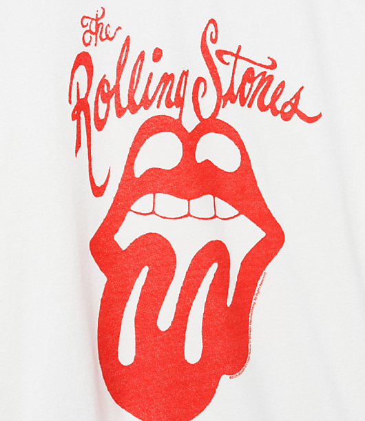 Junk Food Rolling Stones Fort Collins Colorado Fleece Tee