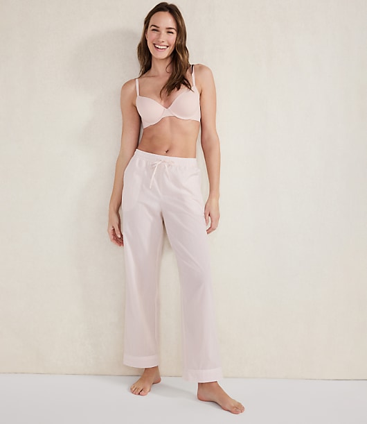 Haven Well Within Organic Cotton Poplin Striped Pajama Pants