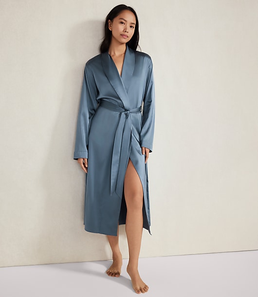 Loft Haven Well Within Washable Silk Robe