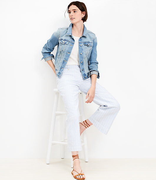 Denim Trucker Jacket Light Mid Wash
