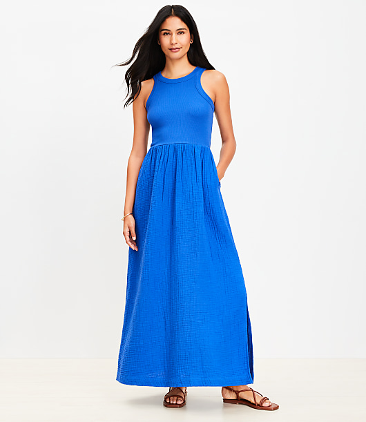 loft petite maxi dress Petite Seamed Sheath Maxi Dress