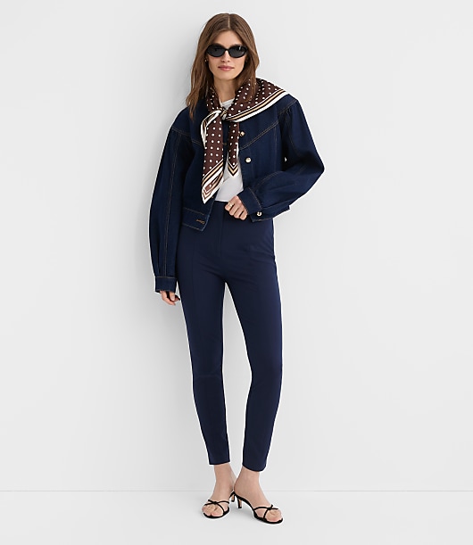 ladies skinny dress pants Ponte | Womens Straight Leg Ponte Pants for comfortable confidence all day long Skinny Classic Pants  New