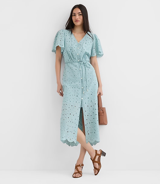 loft mint green dress Ann Taylor LOFT Mint Green Floral Medallion Print