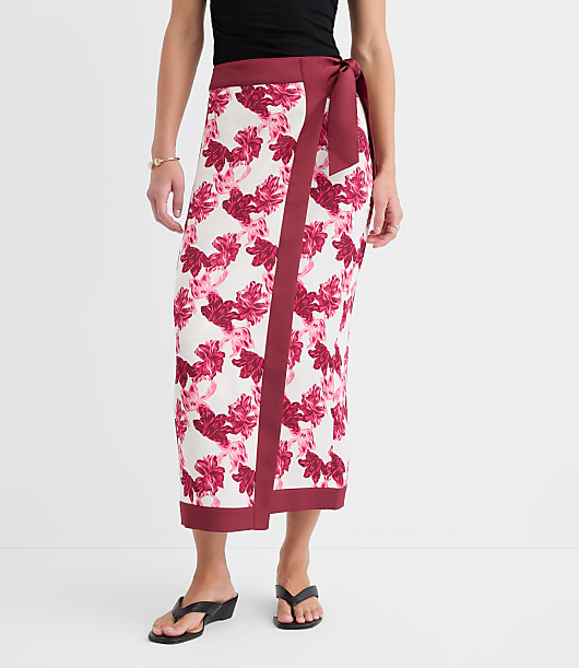 Long Wrap Skirts | Loft