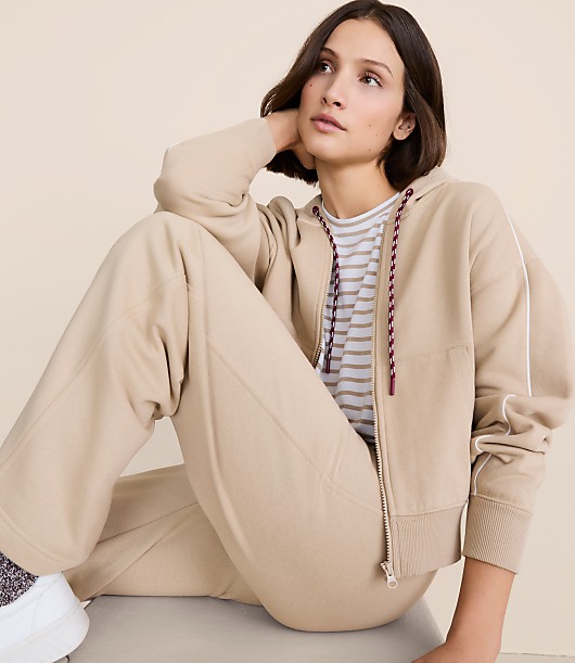 Fleece Zip Jacket | Loft