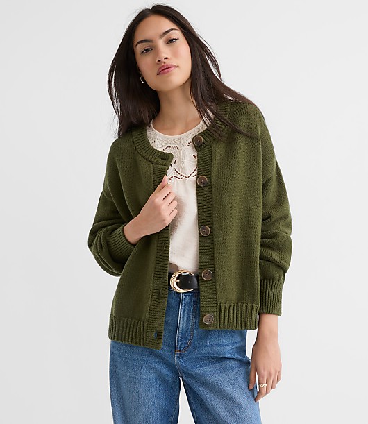 Oversized Chunky Cardigan