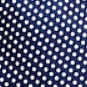 Dotted Satin Strappy Bias Midi Dress
