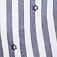 Clip Stripe Henley Dolman Everyday Tunic Shirt
